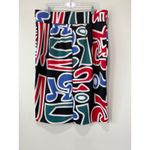 Eloquii  Neoprene Music Notes Pencil Skirt Size 16 Bold Print Artsy Stretch Retro Photo 8