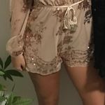 Xenia Rose Gold sequin romper Photo 1