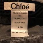 Chloé Chloe Grey Wool Skirt sz36 0US Photo 4