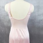Vintage Olga Nightgown Size L Bodysilk Slip Dress Coquette Feminine Pink 92087 Size L Photo 6