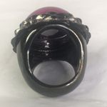 Crystal ball gun metal cocktail medieval size 7 GOT Pink Photo 1