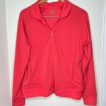 Old Navy Zip Up Track Jacket Yoga Workout Jacket Size Large Fitted Style Photo 0