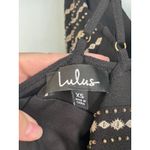 Lulus  Black‎ Sleeveless Maxi Dress Embellished Party Cocktail Evening XS B11 Photo 6