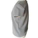 Theory Striped Tee Shirt Top Crew Neck Short Sleeve Casual Everyday Nautical Photo 2