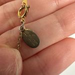 Givenchy  1977 G Logo Rhinestone‎ Choker Necklace Gold Tone Vintage 14” Photo 3