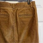 J.Crew  Tan Corduroy Pencil Skirt Fall Mini Photo 9
