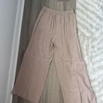 Amazon Cotton Linen Wide Leg Pants Photo 4