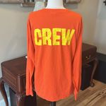 Beach Shirt Long Sleeve LuLus Gulf Shores Bright Orange Mens Womens Size M Photo 2