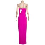 Amanda Uprichard Cherri Strapless Gown, Hot Pink, Large Photo 9