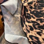 Leopard Print Long Skirt Elegant Cheetah Print Maxi Skirts Multicolor Brown Size M Photo 1