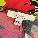 Trina Turk All Over Print Floral Tunic Dress Women's Size XS Bat Sleeve Aloha Photo 8