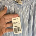 Forever 21  dress short light blue/white size L Photo 2