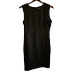 Calvin Klein ‎ Black Sleeveless Sheath Dress Size 12 Career Business Office Photo 1