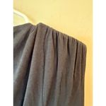 Modern Citizen Sleeveless Pleated Gathered Tie Midi Dress Black Women's Small Photo 6