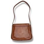 Vintage Genuine Leather Shoulder Bag Single Strap & Pockets Made In Columbia Tan Photo 3