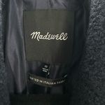 Madewell Women's Oversized Tuxedo Coat Italian Wool In Deep Indigo Size 00 Photo 4