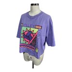 American Vintage Vintage 90s Neon Beach Volleyball Graphic Tee Purple Fun In Sun One Size Rare Photo 1