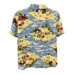 CRAZY HORSE Liz Claiborne Patriotic Americana Button Up Shirt Petite Photo 1