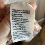 American Eagle  Soft & Sexy T-Shirt‎ XS Brown & Beige Marble Print Criss Cross Photo 5