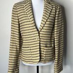 barney's new york Barney’s New York Vintage Cream Tweed Blazer Photo 0