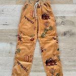 BDG - Mens Doodle Corduroy Painter Pants in Yellow Mustard Photo 0