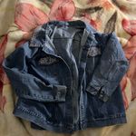 90s Selene sport denim bedazzled sparkle jacket Size XXL Photo 0