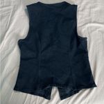 American Eagle Outfitters Black Vest Top Photo 2