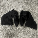 JustFab Mariam Heeled Over-The-Knee Boot in Black, Size 8.5 Photo 3