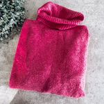 Leela and Lavender Pink Turtleneck Long Sleeve Sweater Size Small Photo 0