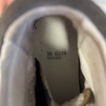 Philippe Model Paris Womens High Top Sneakers Leather Suede Metallic Navy Brown Size 8 Photo 8