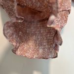 Paper Crane Paper and Crane XS Pink Paisley Faux Wrap VNeck Smocked Puff Sleeve Blouse. Photo 7