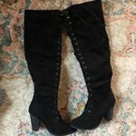 DSW Black Lace Up Boots  Photo 0