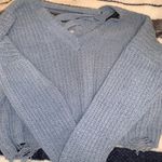 Sweater Knit Blue Size M Photo 0