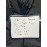 Arctix  Women’s‎ Snow Pants Black 1800X 3K Series Insulated Waterproof Ski 2X Photo 2