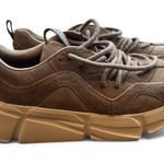 UGG  Brown Suede and cow hair Women's Sneakers Photo 0