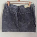 Lacoste Vintage Corduroy Mini Skirt Blue Gray 38/Small Photo 3