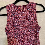 Michael Kors pink floral dress sz M flowers preppy church girly career office Photo 7