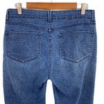 NYDJ Leopard Print Medium Wash Relaxed Fit Cropped Denim Jeans Photo 7