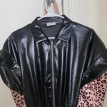 Day + moon Black Leather Romper Photo 2