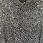 Candalite Chic Black Lace Midi Dress Photo 4