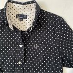 Fred Perry Polkadot Black and White Shirt Size 6 Photo 1