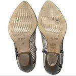 Alberto Zago Women’s Size 36.5 6 Black White Python Snakeskin Ankle Boots Photo 7