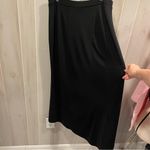 Liz Claiborne Vintage 90’s-Y2K black stretchy elastic waist mermaid whimsigoth maxi skirt Photo 4