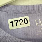 Gap  Rib Tee Short Sleeve Ribbed T Shirt Womens Small Light Purple Photo 6