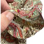 Adrianna Papell Adrianna Papel Vintage 100% Silk Paisley Wrap Dress Size 8 Feminine Old Money Photo 12