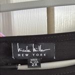 Nicole Miller boho Dress Black Boxy Short Sleeve size 2x Photo 1