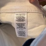 Vineyard Vines NWOT Colorblock White Denim Shorts with Fringe Hem Photo 5