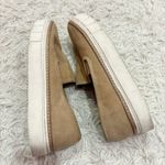 Vince Camuto Rammeya Slip On Suede leather Platform Shoes tan size 9 Photo 5