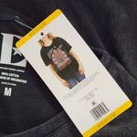  T-Shirt NWT Size Medium Black Short Sleeve Elton John Rocket Man Tee Photo 6