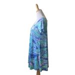 Tori Richard  Honolulu Marbled Short Sleeve T-shirt Dress Small Photo 2